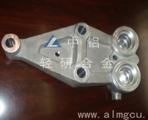 磁悬浮列车用ZL205A铝合金树脂砂铸件